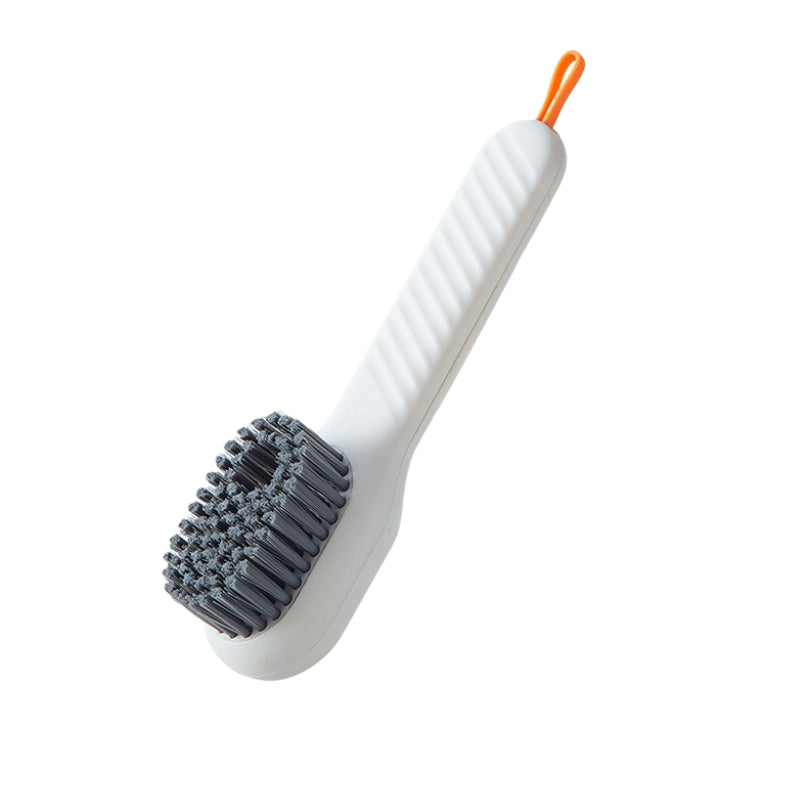 Brosse Nettoyante pour Chaussures à Savon Intégré – Poils Doux