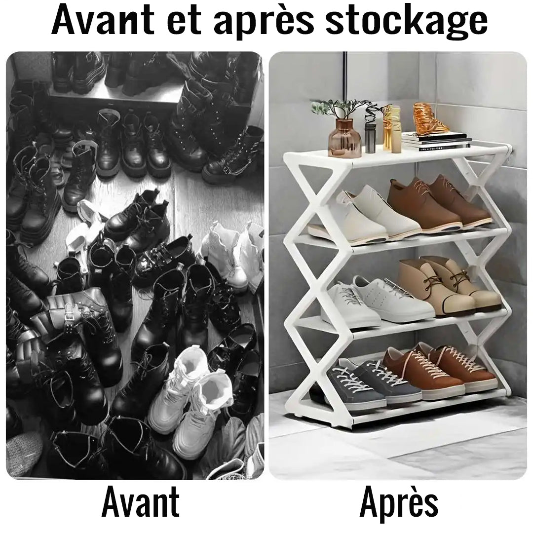 Meuble à Chaussures Original Design – Rangement Moderne et Compact