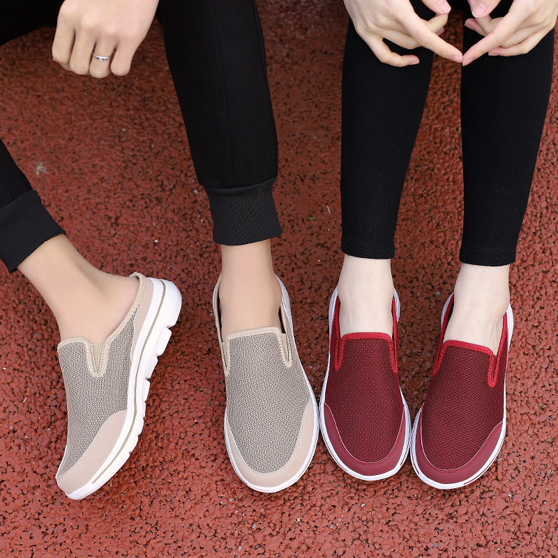 Chaussons respirants en filet d'été pour couples